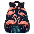 thumbnail image 1 of Flamingo Tropical Rainforest Cute Bag Diaper Backpack Baby Cushion Backpack Backpack for School Teens with Adjustable Strap and Large Capacity, Printed Design, 1 of 6
