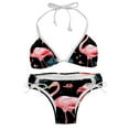 thumbnail image 1 of Flamingo Tropical Rainforest Detachable Sponge Adjustable Strap Bikini Set - Two-Pack - Versatile Swimwear for All Occasions!, 1 of 6