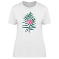 thumbnail image 1 of Flamingo, Tropical Watercolor T-Shirt Women -Image by Shutterstock, Female Large, 1 of 2