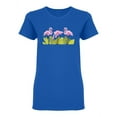 thumbnail image 1 of Flamingo Tropical Wildlife Shaped T-Shirt Women -Image by Shutterstock, Female x-Large, 1 of 2