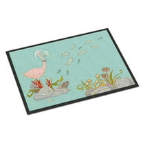 Flamingo Underwater Doormat 24x36