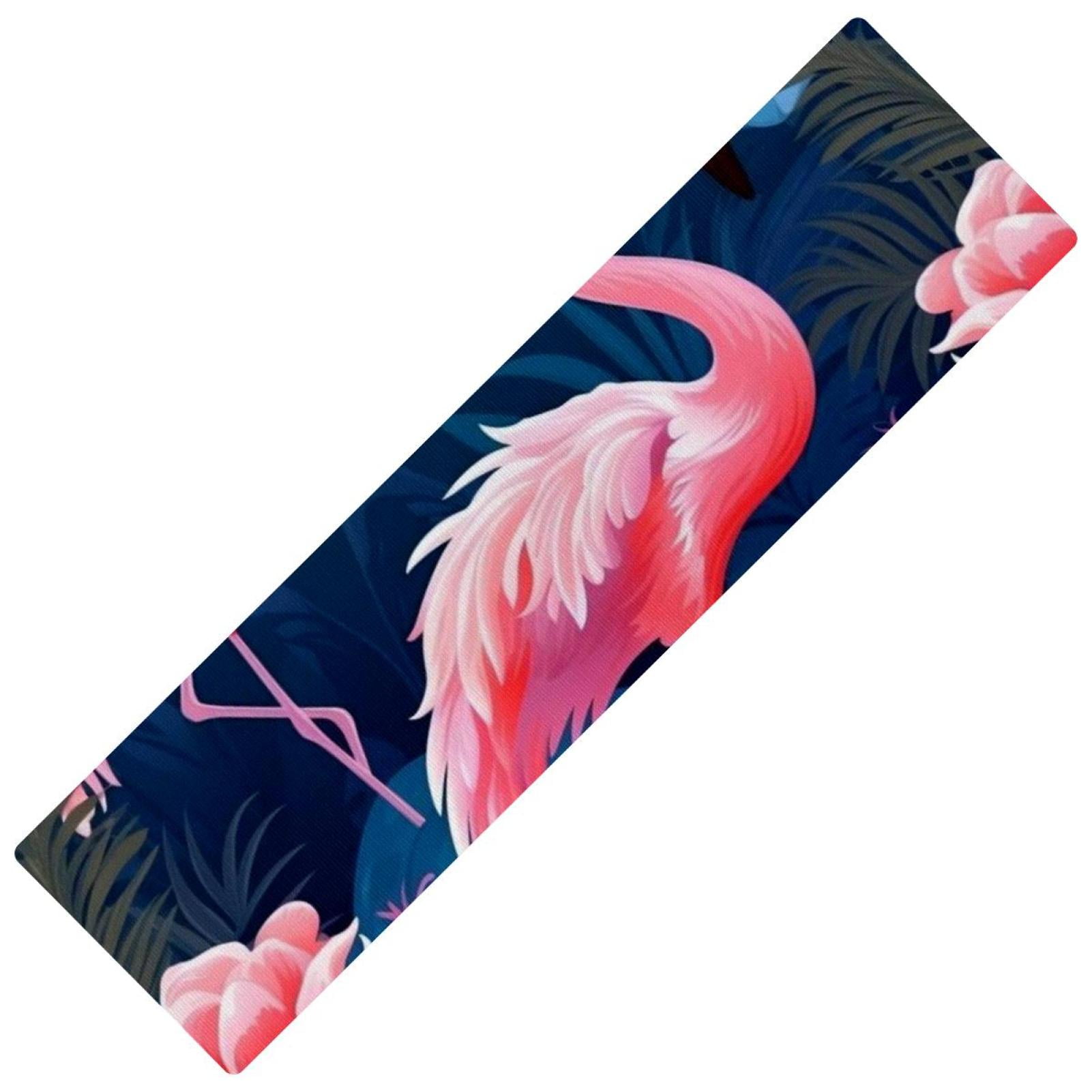 Flamingo Washable Absorbent Rectangular Kitchen Mat Runner Rugs Rubber ...