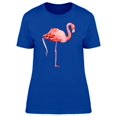thumbnail image 1 of Flamingo With Feet Up T-Shirt Women -Image by Shutterstock, Female Medium, 1 of 2