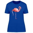 thumbnail image 1 of Flamingo With Feet Up T-Shirt Women -Image by Shutterstock, Female Small, 1 of 2