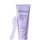 Flamingo Womens Gentle & Painless Body Hair Removal Cream, 6.76 fl oz Tube