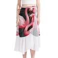 thumbnail image 1 of Flamingo Women's Chiffon Summer Beach Dresses with Polyester Straps for a Stylish Look, 1 of 6