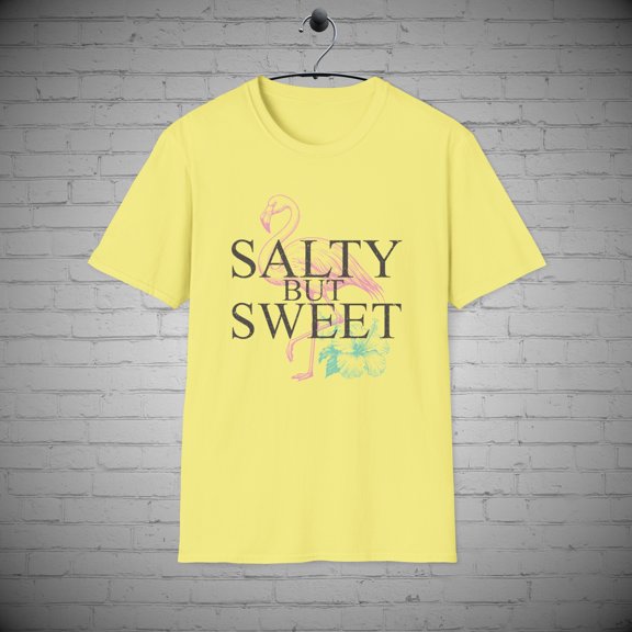 Flamingo t-shirt, Salty and Sweet Tee, Summer apparel, Flamingo Lovers Gift