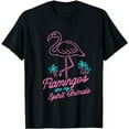 thumbnail image 1 of Flamingos Are My Spirit Animals Flamingo T-Shirt, 1 of 5