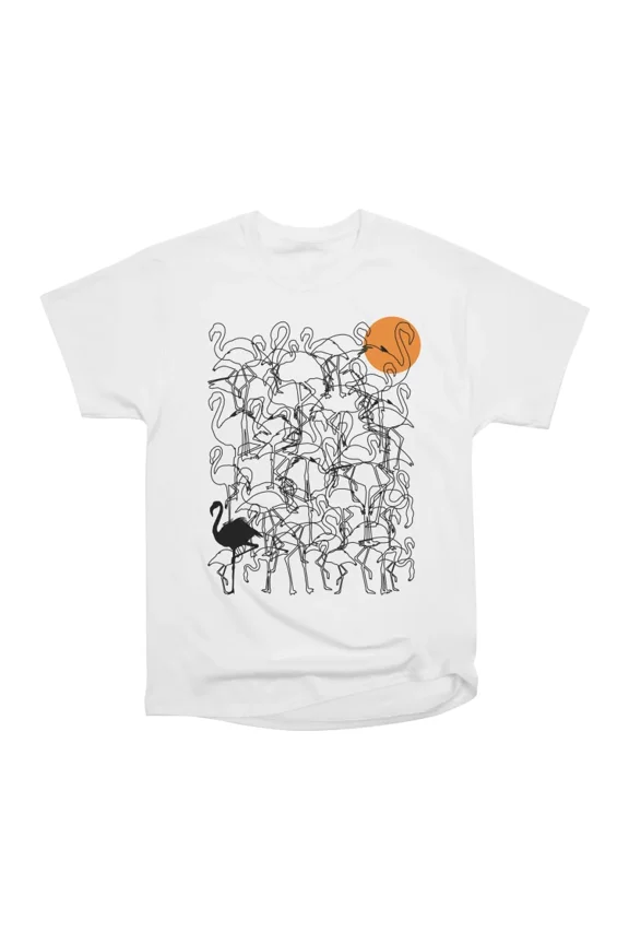 Flamingos T-Shirt Tee Gift For Him Merch For Her Apparel For Friend