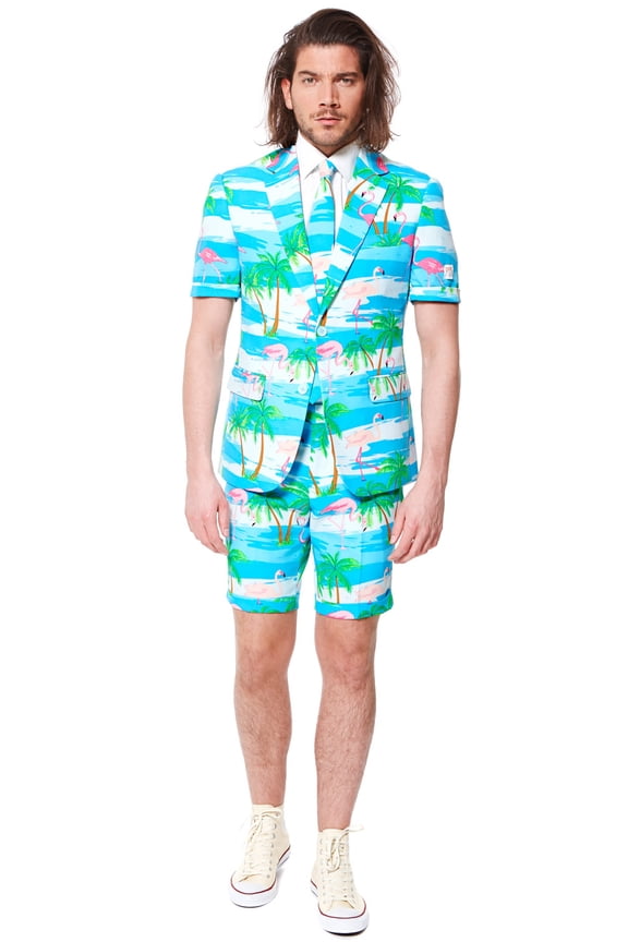 Men's Summer Suits SUMMER Flaminguy - US 44 Multicolor