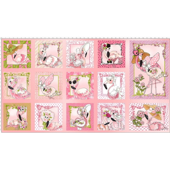 Flams Panel Pink Fabric Panel