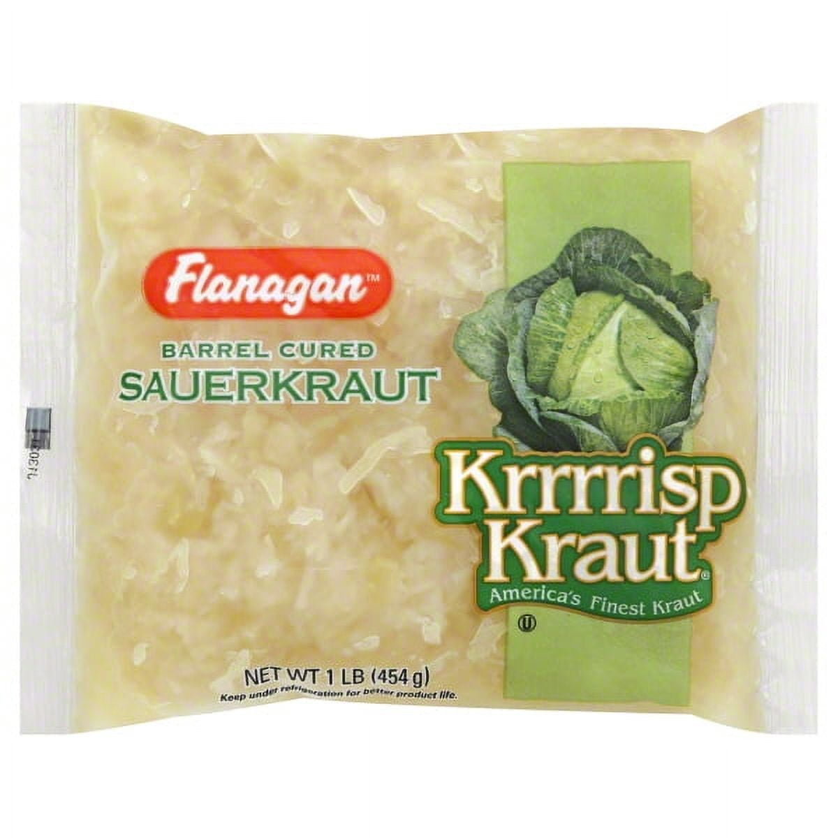 Flanagan Krrrrisp Kraut Sauerkraut bag, 1 Lb.
