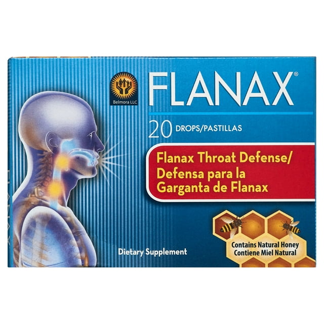 Flanax Cough Relief Lozenges, 20 count