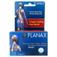 thumbnail image 1 of Flanax Naproxen Sodium USP Pain Reliever/Fever Reducer Tablets, 220 mg, 10 Count, 1 of 7