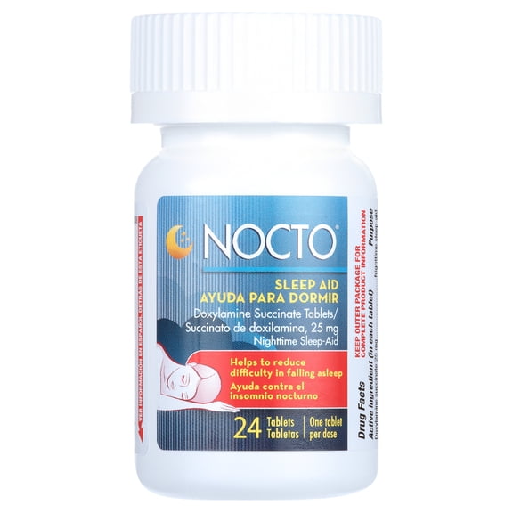Flanax Nocto Sleep Aid For Insomnia, Anti-Snoring Device, 24 Count, White