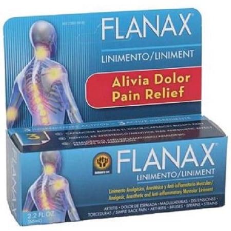 Flanax Pain Relief Cream 2 oz