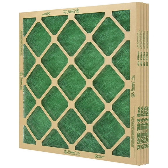 Flanders (4 Filters), 16" X 20" X 1" Precisionaire Nested Glass Air Filter