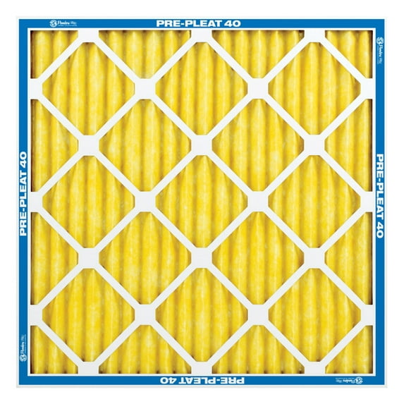 Flanders 4806220 PRE pleat 20 x 24 x 2 in. Synthetic 11 MERV Pleated Air Filter - Pack of 12
