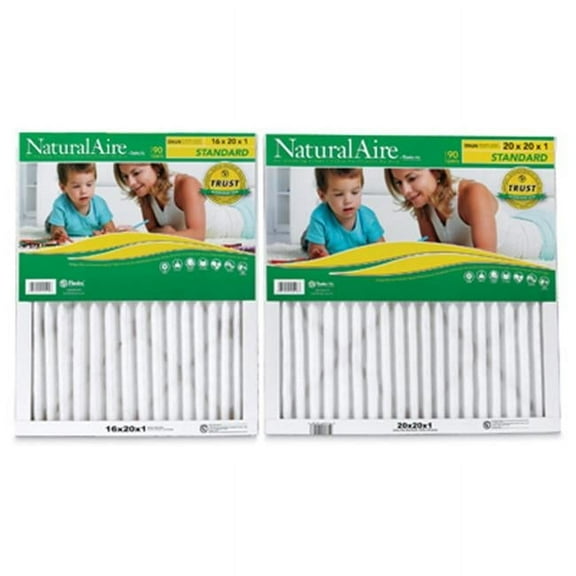 Flanders 84858.011620 16 x 20 in. NaturalAire Standard Pleated Air Filter - Pack Of 12