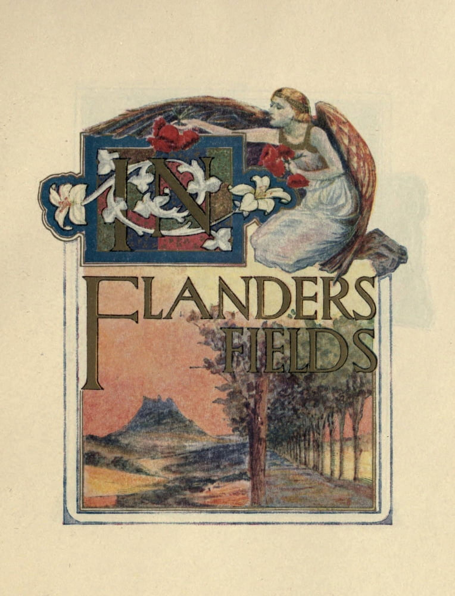 Flanders Fields 1921 Flanders Fields Canvas Art - Ernest Clegg (18 x 24)