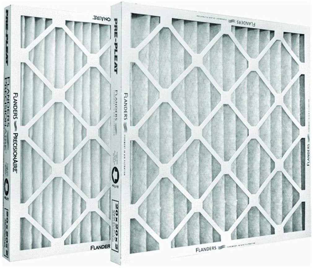 Flanders Precisionaire Furnace Air Filter Pleated MERV 8 - 12 Pack, 16 ...