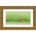thumbnail image 1 of Flanet, Frederic 24x14 Gold Ornate Wood Framed with Double Matting Museum Art Print Titled - Petite brise, 1 of 4