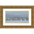 thumbnail image 1 of Flanet, Frederic 24x14 Gold Ornate Wood Framed with Double Matting Museum Art Print Titled - Reflets marins, 1 of 4