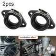 thumbnail image 1 of Flange Adapter Carb Manifold Boot For 28mm 30mm Carburetor Manifold Intake, 1 of 6