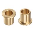 thumbnail image 1 of Flange Bearing Sleeve 16mm x 22mm x 25mm Bronze Self Lubricating Bushings Sleeve Bearing, 2 Pieces, 1 of 5