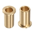 thumbnail image 1 of Flange Bearing Sleeve 16mm x 22mm x 40mm Bronze Self Lubricating Bushings Sleeve Bearing, 2 Pieces, 1 of 5