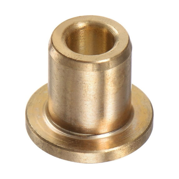 Flange Bearing Sleeve 5mm x 9mm x 12mm Bronze Self Lubricating Bushings Sleeve Bearing