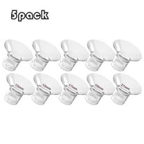 Flange Inserts 13/15/17/19/21mm for Medela,Spectra 24mm Shields/Flanges,Compatible with Momcozy S12 Pro/S9 Pro/S9/S12 Wearable Breast Pump,Reduce 24mm Nipple Tunnel Down to 13/15/17/19/21mm,4PCS