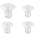 thumbnail image 1 of Flange Inserts 19mm for Medela,Spectra 24mm Shields/Flanges,Compatible with Momcozy S12 Pro/S9 Pro/S9/S12 Wearable Breast Pump,Reduce 24mm Nipple Tunnel Down to 19mm,4PCS, 1 of 10