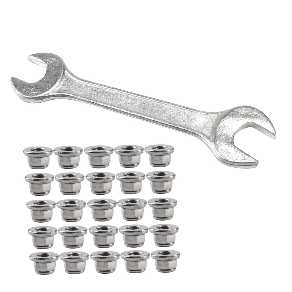 Flange Nut Wrench The Cars Stainless Steel Lug Nuts Locknut Self