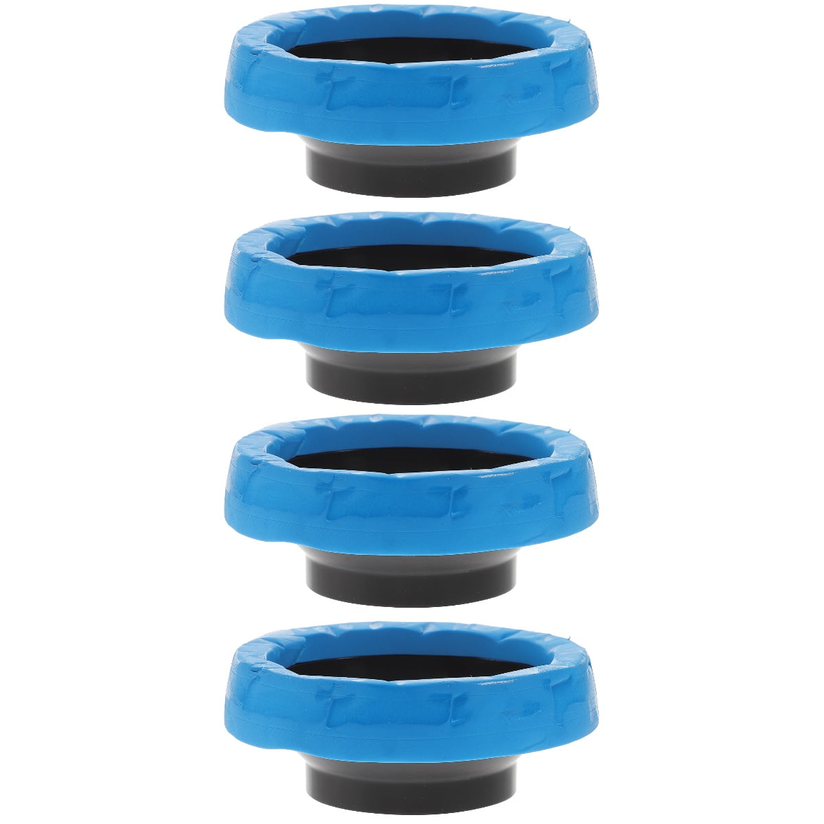 Flange Seal 4 Pcs Toilet Gasket Wax Ring for Toilets Replacement Rubber
