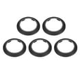 thumbnail image 1 of Flange Water Pipe Cover Black Pipe Cover 90mm PP Plastic Water Escutcheon Ring for  Wall Pipe Tube Decoration 5Pcs, 1 of 6