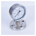 thumbnail image 1 of Flanged All Stainless Steel Pressure Gauge Flange Connection Stainless Steel Diaphragm Pressure Gauge Shock Resistant Pressure Gauge, 1 of 4