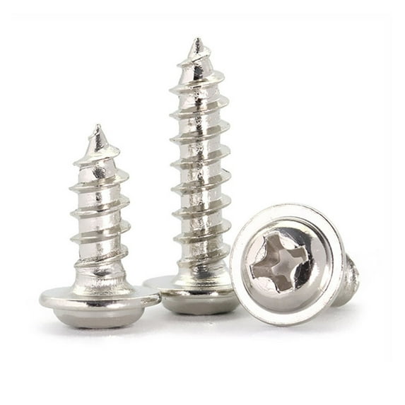 The Most Met. Self-Tapping Screws Nickel Plated F Head 1 Box Of 100 Pieces Available In Various Sizes. I.1387780026 - Foto 8