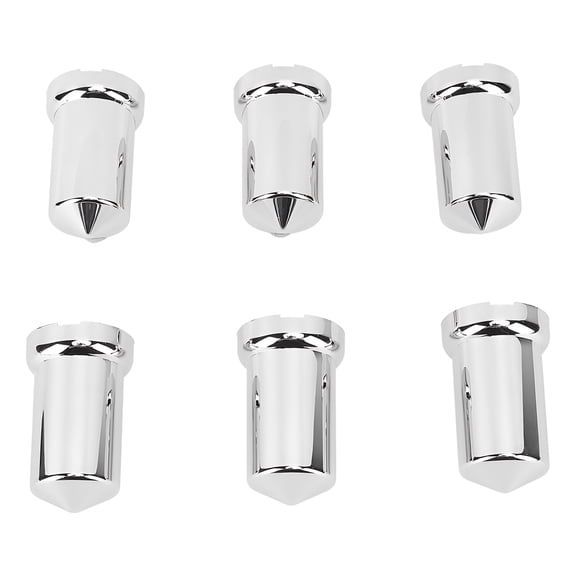 Flanged Nut Covers, ABS Plastic, Anti-Rust