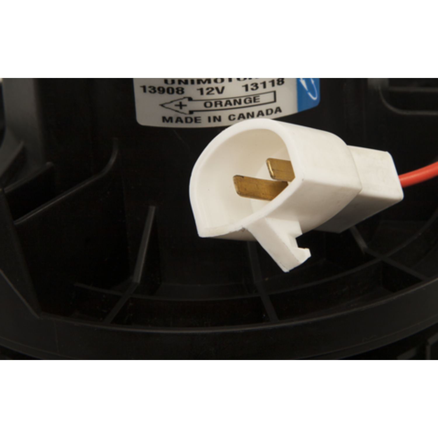 Flanged Vented CCW Blower Motor w/ Wheel