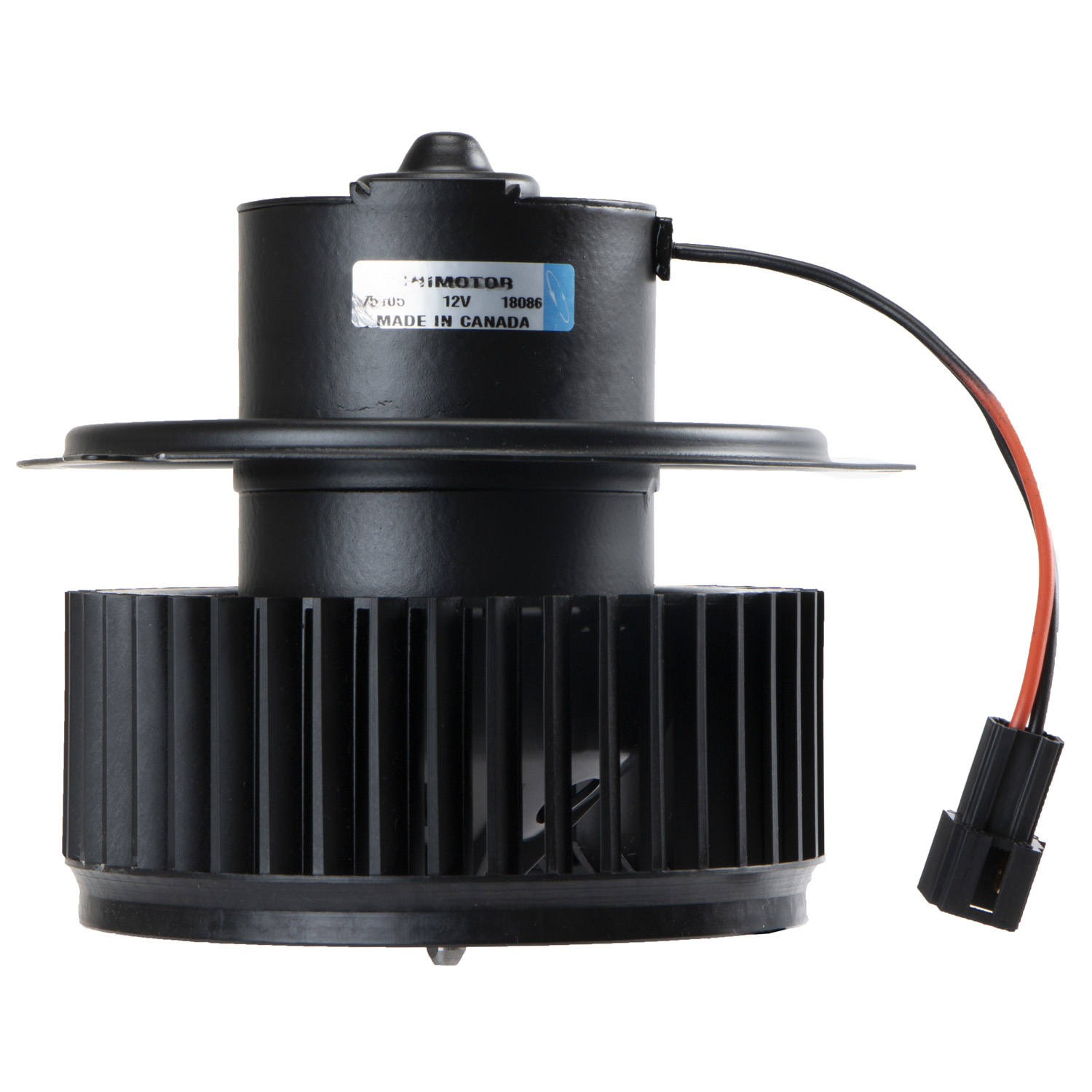 Flanged Vented CCW Blower Motor w/ Wheel