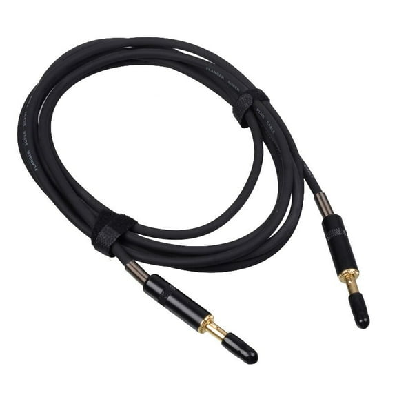 Flanger Super Silent Plug Calbe High Quality guitar Cable 3M Gold Male Plug 6.35 to 6.35 FLG-001 Black