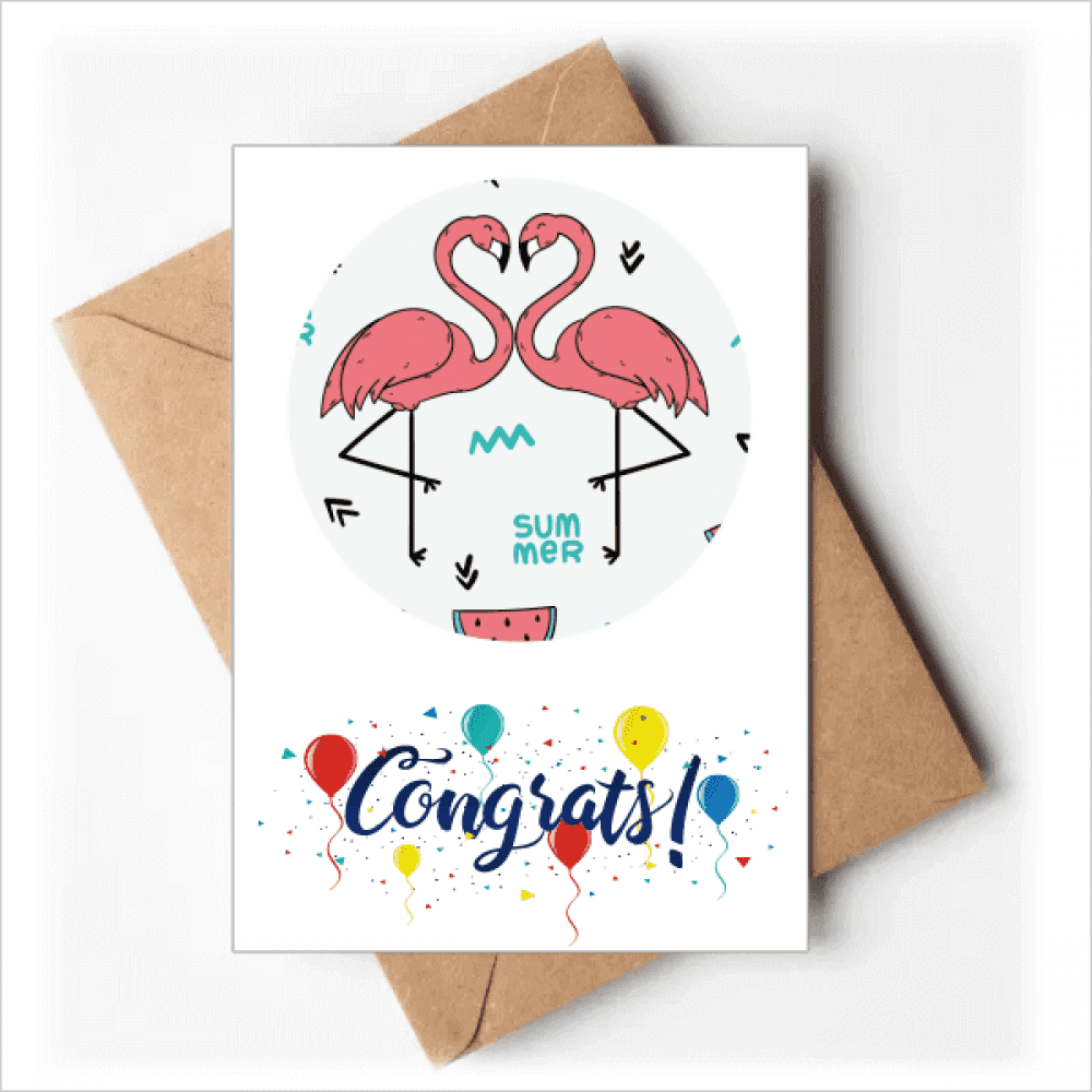 Flango couple Lover Art Deco Fashion Wedding Cards Congratulations