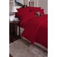 thumbnail image 1 of Flannel 100% Cotton Sheet Set Red / Queen, 1 of 2