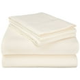 thumbnail image 1 of Flannel 100% Cotton Winter Favorite Deep Pocket Solid Sheet Set Ivory / King, 1 of 1