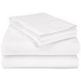 thumbnail image 1 of Flannel 100% Cotton Winter Favorite Deep Pocket Solid Sheet Set White / Queen, 1 of 1
