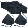 thumbnail image 1 of Flannel Bag 20 Pcs Party Favors Drawstring Gift Bags Small for Presents Wrapping Packing Short Plush, 1 of 6
