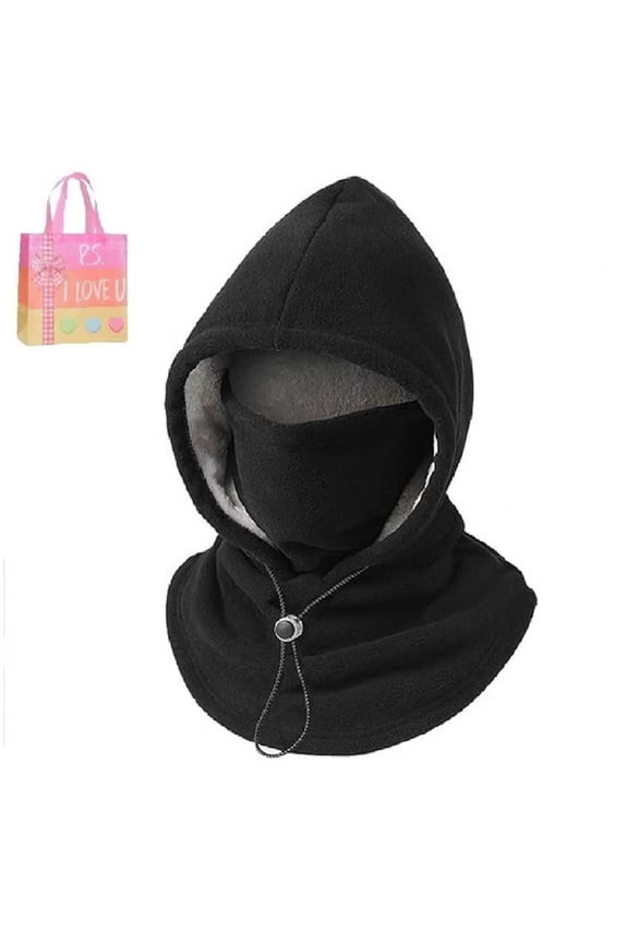 Flannel Balaclava - One-Piece Winter Face Mask Hat for Men & Women, Windproof Full Coverage with Ear & Neck Protection, Cold Weather Ski Hat for Outdoor Sports(XX)