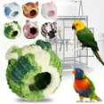 thumbnail image 1 of Flannel Bird Bed for Small Pets, Cozy Velvet Parakeet Nesting House with Metal Washer, Soft Breathable Breeding Cave & Sleeping Hider for Cockatiels, Bird Shelter Cage Accessory Decoration, 1 of 9