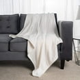 thumbnail image 1 of Flannel Blanket Fleece Throw Queen Size White All Season Lightweight Plush Cozy Super Soft Luxury Couch Sofa Bed Blanket, 1 of 3
